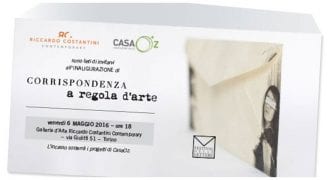 "Corrispondenza a regola d'Arte" mostra di buste a sostegno di casaoz